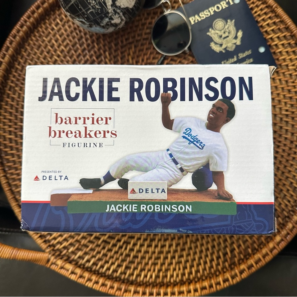 Delta Jackie Robinson Barrier Breakers Figure New in Box
